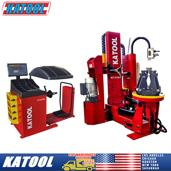 Katool Combo KT- VT-910-B790 Tire Changer and Wheel Balancer KT-B790 