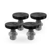 BendPak 5215755  Screw Pads with Receiver  35mm Pin (Set of 4)