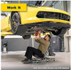 Maxjax M7K Auto Lift - 7000lb Capacity Two Post Portable Garage Car/Vehicle/Automobile Lift - Home/Garage/Shop/Mechanic Use
