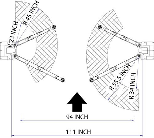 Katool 12000lbs Single Point Lock 2 Post Lift AM120SD Car Lift Auto Lift Two Post Car Lift