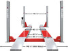 Atlas Platinum PVL14KOF-EXT Open Front 4 Post Certified Alignment Lift