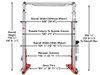 Atlas® Platinum PVL-15 ALI Certified Overhead 15,000 lbs. Capacity 2 Post Above Ground Car Lift