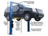 Atlas®  (ATEATTD9OHSCSS) (SM)9,000 lb. Capacity 2-Post Overhead Lift