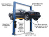 Atlas®  (ATEATTD9OHSCSS) 9,000 lb. Capacity 2-Post Overhead Lift