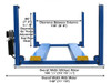 Atlas® 414A 14,000 Lbs.  4 Post Alignment Lift