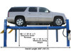 Atlas® 412A 12,000 Lbs. Commercial Grade 4 Post Alignment Lift 