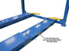 Atlas® 412A 12,000 Lbs. Commercial Grade 4 Post Alignment Lift 