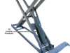 Atlas® Alignment Lift Combo - 12AWFSL-N Commercial Alignment Scissor Lift and (2) RJ-6 Rolling Jacks