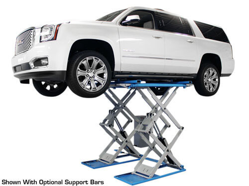 Atlas® SLP-9K Commercial Grade 9,000 Lbs. Cap. Full Rise Scissor Lift