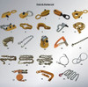 iDEAL FR-55-TBK20  20 Pc Tool Board & Clamp Kit