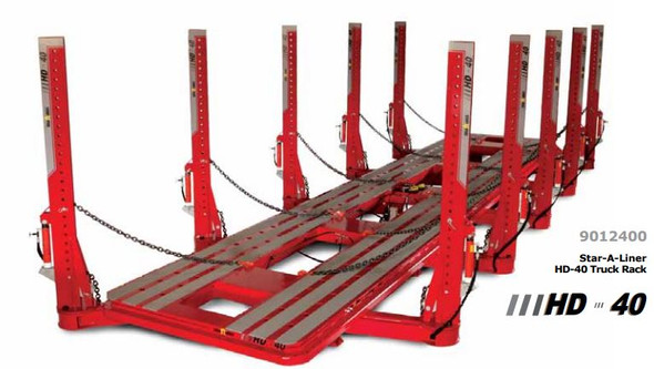 Star-a-Liner Cheetah HD-40 Truck Rack 10 Tower Frame Machine 