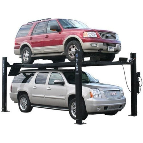 Atlas® Garage Pro 9000 Portable Heavy Duty 9000 Lb Capacity 4 Post Lift (EXTRA TALL, EXTRA WIDE)