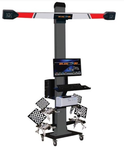 Manatec BLUE RAY 3D EBM 200 - Portable 3D Wheel Alignment Machine for Lift Applications