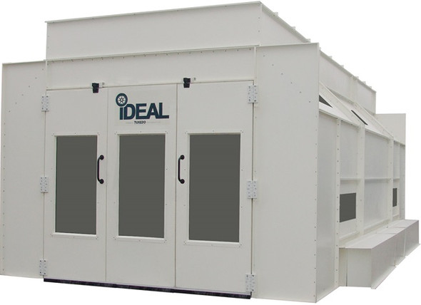 iDEAL PSB-SDD26ASY-AK -1-Phase  Ideal Paint Booth (26L x 14W x 9.3H - ID) Side Down Draft Booth (1-Ph)