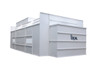 iDEAL PSB-SEMIDD26ASY-AK - Ideal Paint Booth (26L x 14W x 9.3H - ID) Semi  Down Draft Booth (3-Ph)