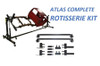  Atlas"SPINS" Rotisserie w/ Adapter Kit