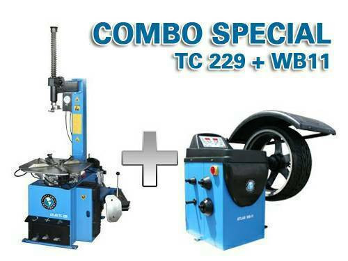 Atlas® Combo TC229 / WB11 Tire Changer / Wheel Balancer