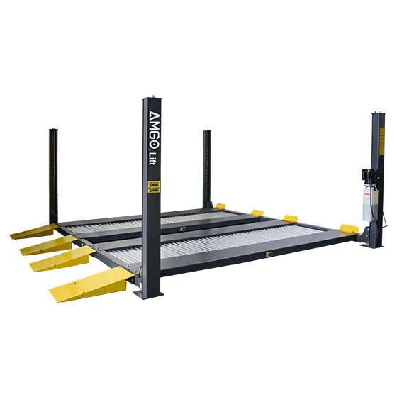 AMGO  409-DP Double Parking 9,000 Lb cap. 4-Post Parking Auto Lift 
