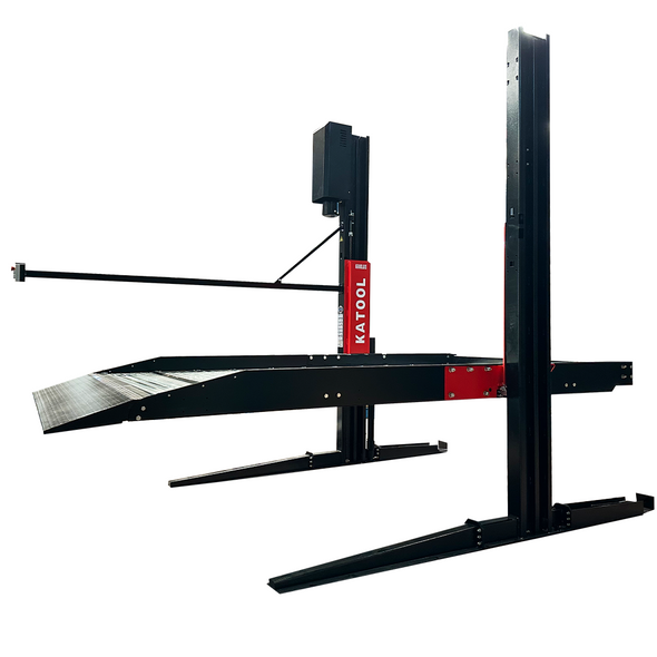 Katool KT-P2700 2 post floor plate parking lift -2 column parking lift car parking lift 6600 LBS pick up