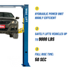  Katool  M&E  M90s 2 Post Lift 9000lbs 110v Two Post Lift Auto Lift Car Lift Hoist Equipment Heavy Duty