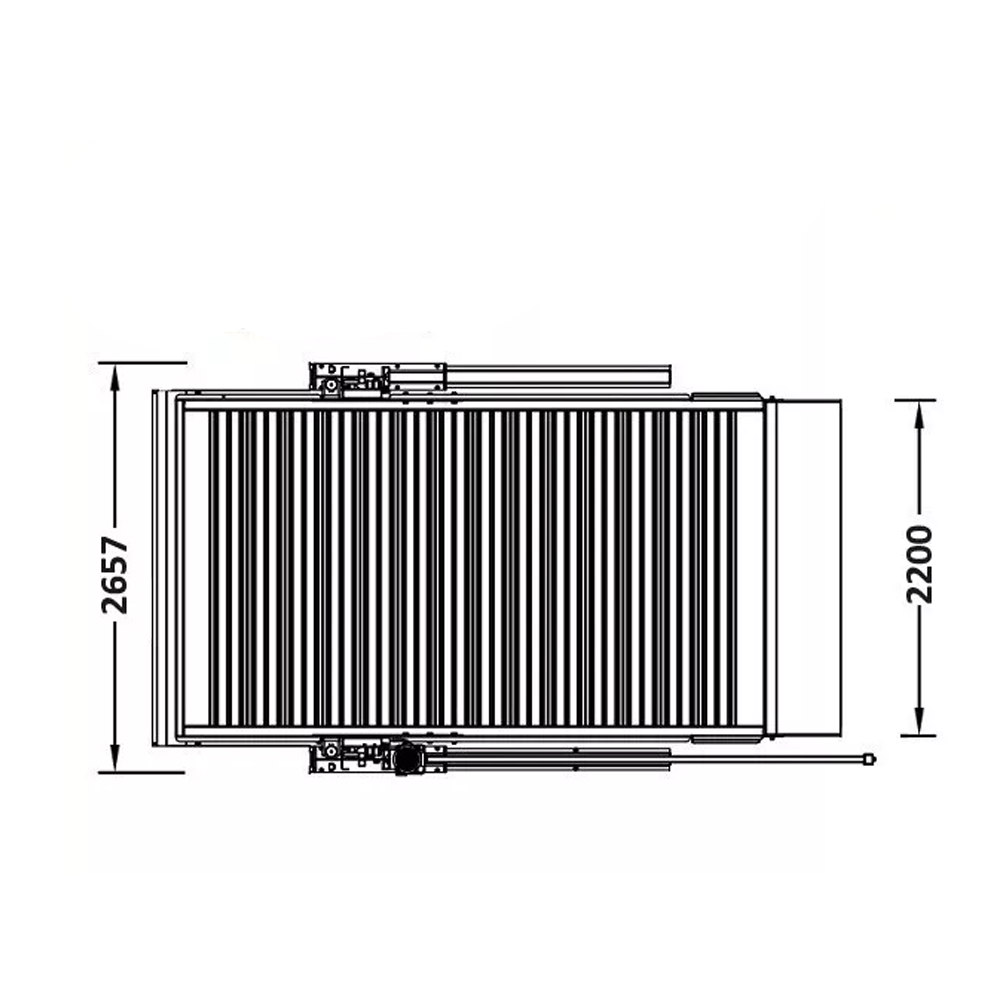 Katool KT-P2700 2 post floor plate parking lift -2 column parking lift car parking lift 6600 LBS pick up