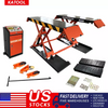  Katool  KT-X90E 8,000 lb Mid Rise Scissor Lift - Electric Lock