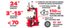 Katool Combo 10: Tire Changer KT-T830 & Wheel Balancer KT-B750