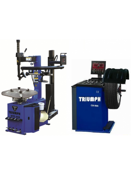 Triumph NTC-950-1 + NTB-800 TIRE CHANGER AND WHEEL BALANCER