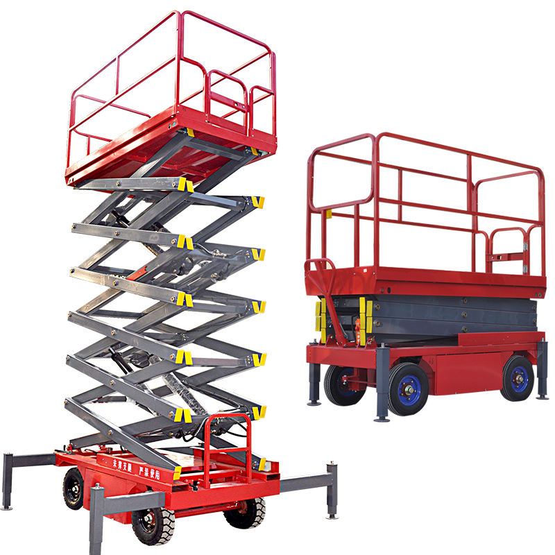 6m 10m 12m 14m Man Aerial Platform Electric Hydraulic Small Scissor Lifts